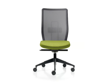 CHANCE NET - Swivel mesh office chair with 5-Spoke base by Quinti Sedute - view 3